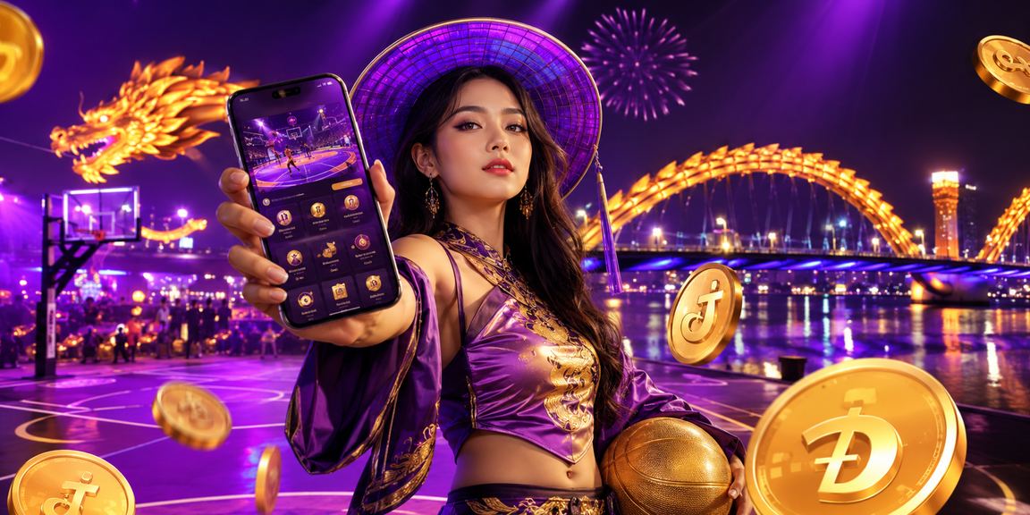 Người chơi cá cược bóng rổ tại quán bar ánh đèn neon ở Đà Nẵng
