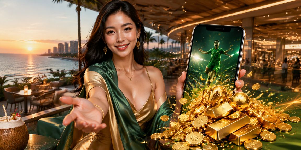 Người dùng tại Vũng Tàu trải nghiệm casino trên điện thoại tại quán cà phê ven biển